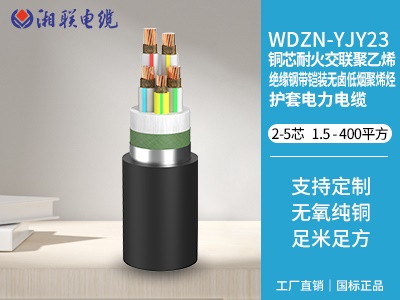 銅芯耐火交聯(lián)聚乙烯絕緣鋼帶鎧裝無(wú)鹵低煙聚烯烴護(hù)套電力電纜